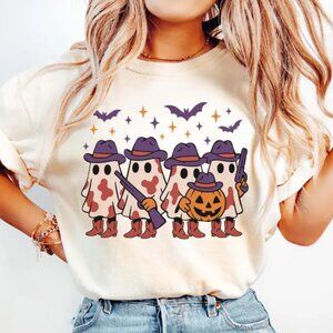 Cute Ghost Shirt, Halloween Shirt, Spooky Fall Shirt